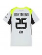 Borussia Dortmund Niklas Sule #25 Vieraspaita Naisten 2025-26 Lyhythihainen